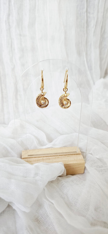 Gold Isla Earrings