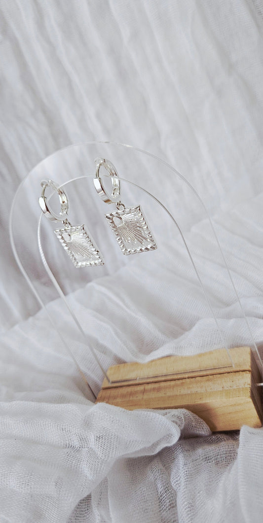 Silver Boho Bliss Earrings