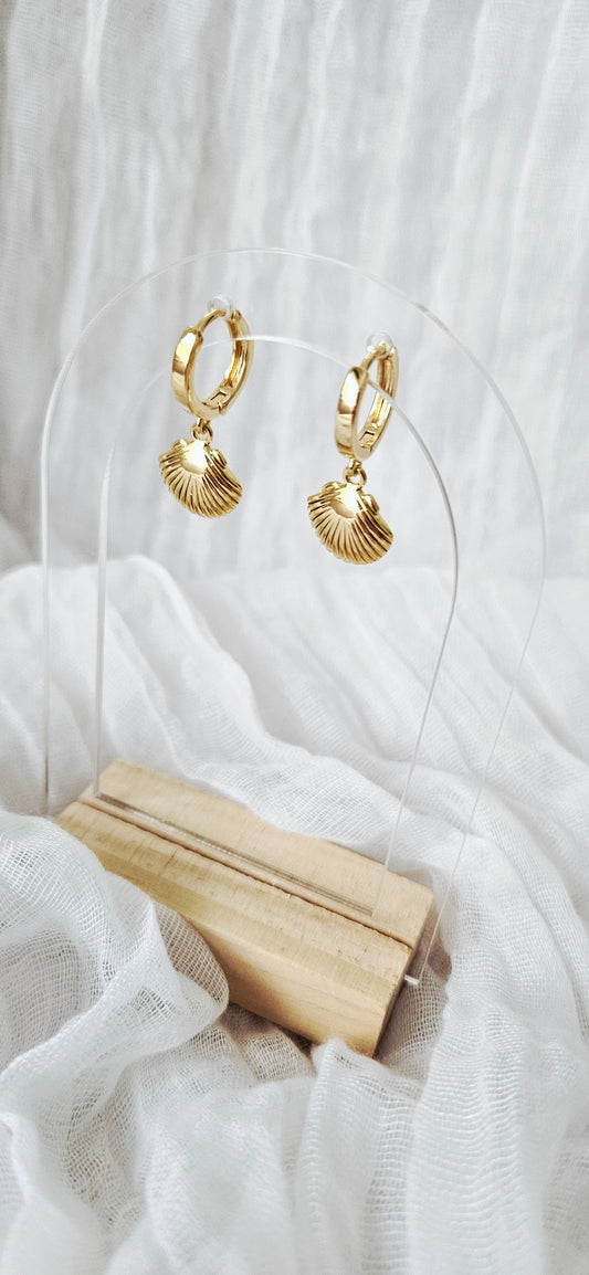 Gold Siren Earrings